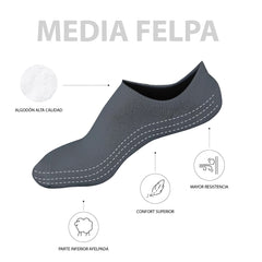 Tines Cortos Lisos Media Felpa