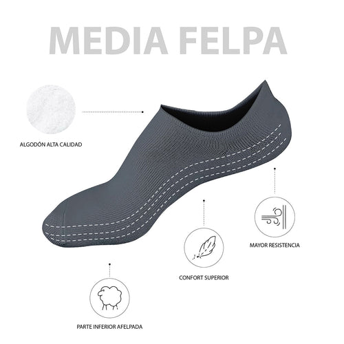 Tines Cortos Lisos Media Felpa