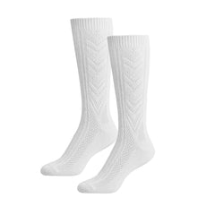 Calceta Blanca Calada Variada Escolar