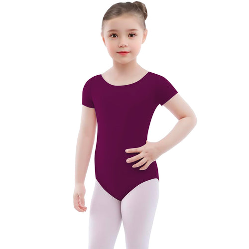 Leotardo Algodón Manga Corta