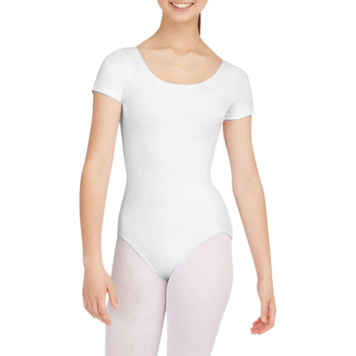 Leotardo Seamless Manga Corta Sin Costuras Niña