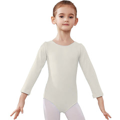 Leotardo Algodón Manga Larga Niña