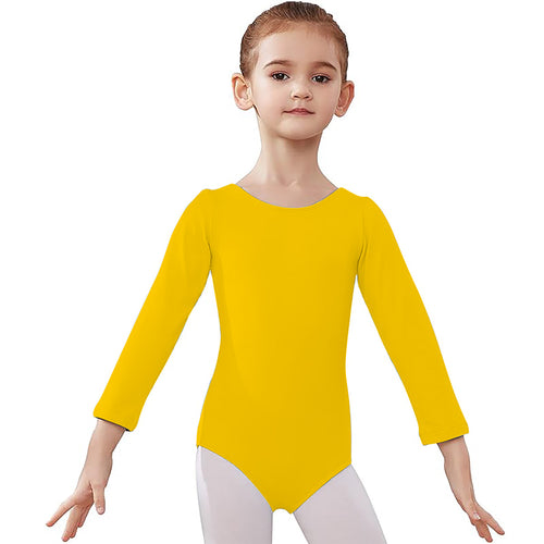 Leotardo Algodón Manga Larga Niña