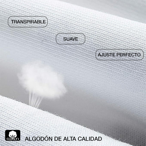 Calceta Blanca Calada Variada Escolar