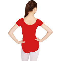 Leotardo Seamless Manga Corta Sin Costuras Niña