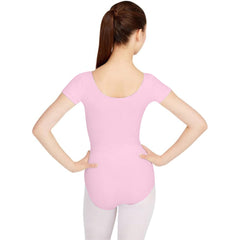 Leotardo Seamless Manga Corta Sin Costuras Niña