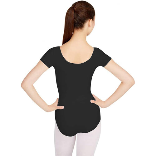 Leotardo Seamless Manga Corta Sin Costuras Niña