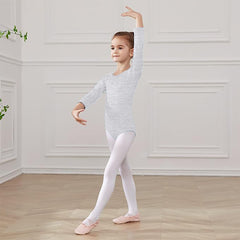 Leotardo Algodón Manga Larga Niña