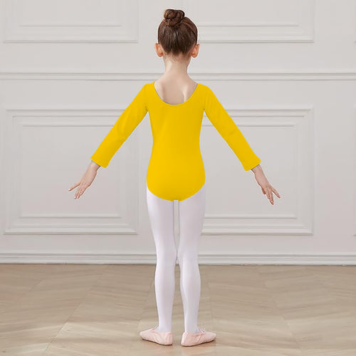 Leotardo Algodón Manga Larga Niña