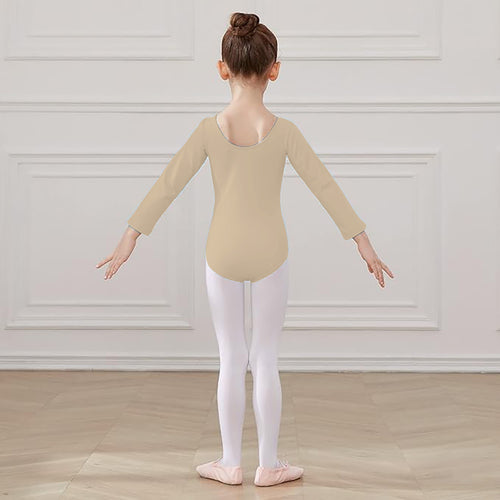 Leotardo Algodón Manga Larga Niña