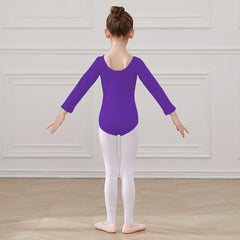 Leotardo Algodón Manga Larga Niña