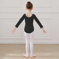 Leotardo Algodón Manga Larga Niña