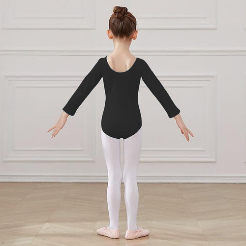 Leotardo Algodón Manga Larga Niña