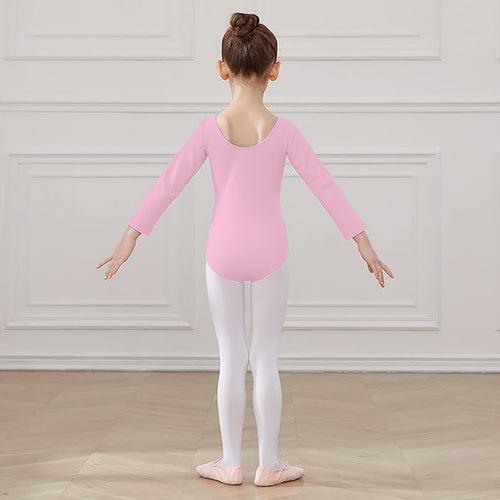 Leotardo Algodón Manga Larga Niña