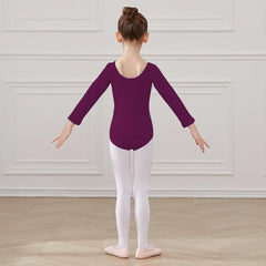 Leotardo Algodón Manga Larga Niña