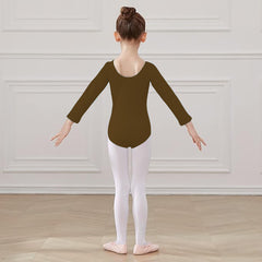 Leotardo Algodón Manga Larga Niña