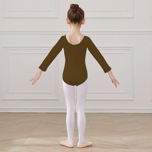 Leotardo Algodón Manga Larga Niña