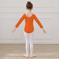 Leotardo Algodón Manga Larga Niña