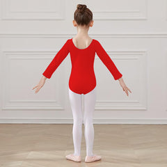 Leotardo Algodón Manga Larga Niña