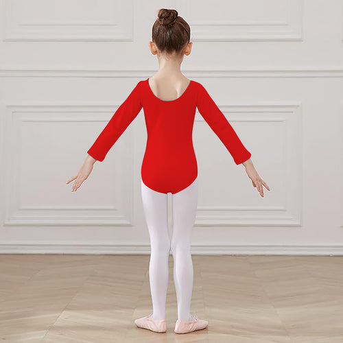 Leotardo Algodón Manga Larga Niña