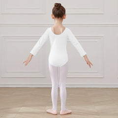 Leotardo Algodón Manga Larga Niña