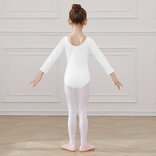 Leotardo Algodón Manga Larga Niña