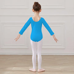 Leotardo Algodón Manga Larga Niña