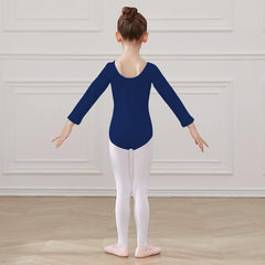 Leotardo Algodón Manga Larga Niña