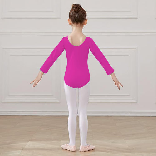 Leotardo Algodón Manga Larga Niña