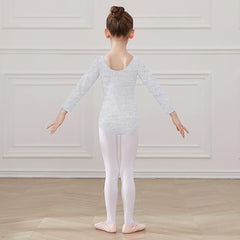 Leotardo Algodón Manga Larga Niña