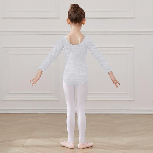 Leotardo Algodón Manga Larga Niña