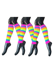 Calentador Piernas Mujer Algodón Suave Invierno Frio 6 Pares