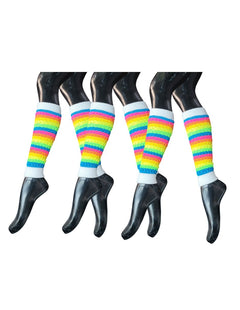 Calentador Piernas Mujer Algodón Suave Invierno Frio 6 Pares