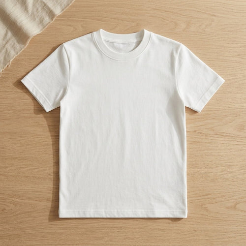 3 Pzs. Playera Blanca Manga Corta Niño - Don Calcetín