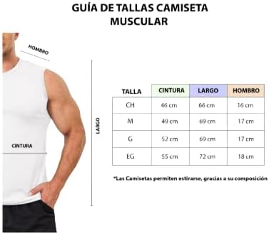 Camiseta Deportiva Fit Sin Manga Algodón Orgánico Gym Casual
