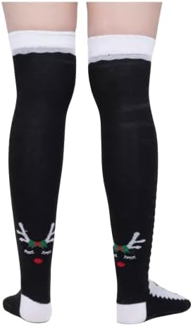 Calceta Larga Medieta Navidad Varios Diseños