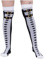 Calceta Larga Medieta Navidad Varios Diseños