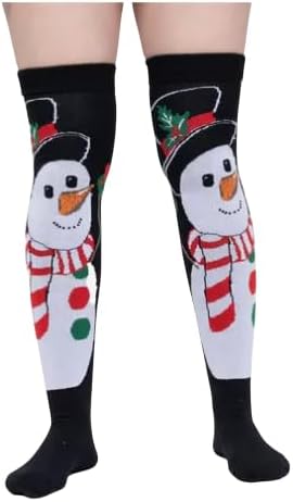 Calceta Larga Medieta Navidad Varios Diseños