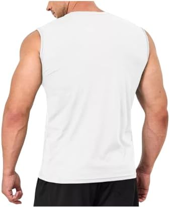 Camiseta Deportiva Fit Sin Manga Algodón Orgánico Gym Casual