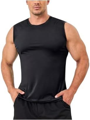 Camiseta Deportiva Fit Sin Manga Algodón Orgánico Gym Casual