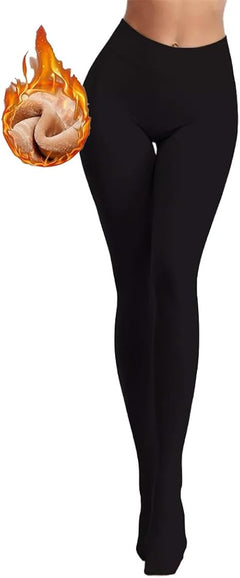 Malla Media Térmica Mujer Forro Polar Afelpado Caliente