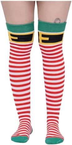 Calceta Larga Medieta Navidad Varios Diseños