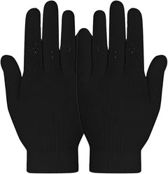 6 Pares Guante Invierno Cálido Elástico Mujer Hombre Unisex Varios Colores