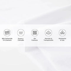 Media Malla Mujer 3d Comoda Sexy Gruesa Ajuste Perfecto