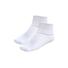 6 Pares Calceta Tobillera Escolar Liso Niña - Don Calcetín
