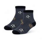 6 Pares Calceta Tobillera Estampado Variado Niño - Don Calcetín