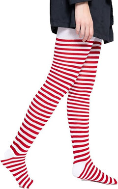 Mallas Navideña Caramelo Mujer Algodón Suave Alta Calidad