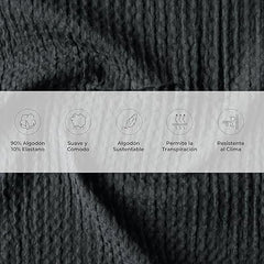 Calentador Piernas Mujer Algodón Suave Invierno Frio 3 Pares