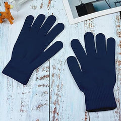 6 Pares Guante Invierno Cálido Elástico Mujer Hombre Unisex Varios Colores