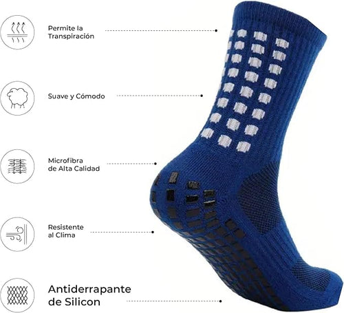 Calceta Deportiva Antiderrapante Niños